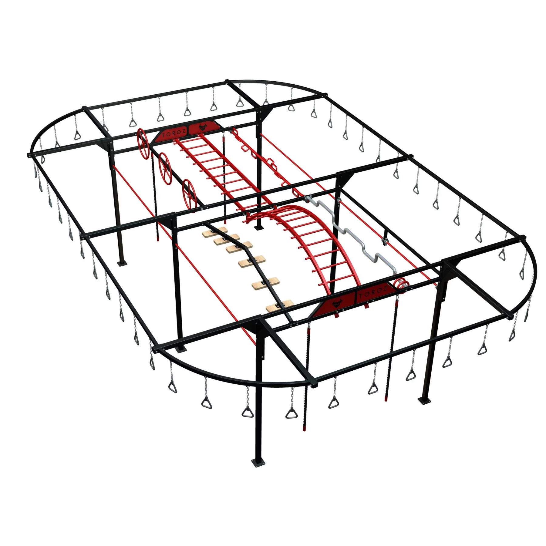 CAGE NINJA OCR – COMBO ÉLITE 2.3.3 GORILLE - Parcours Ninja et OCR ...